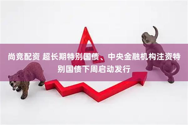尚竞配资 超长期特别国债、中央金融机构注资特别国债下周启动发行